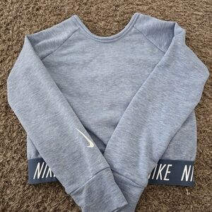 Nike Heather Blue Crewneck Sweatshirt